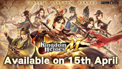 Mobile game masterpiee Kingdom Heroes M officially launched on iOS and Android