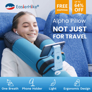 EasierHike Alpha Pillow announces its official launch on Indiegogo