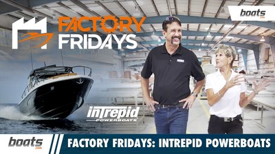 "Factory Fridays" visits Intrepid Powerboats in Largo, Florida