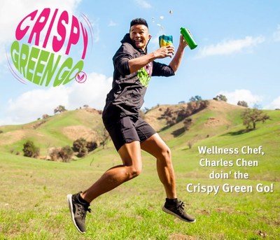 Charles Chen doing the Crispy Green Go!