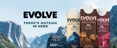 EVOLVE® Plant-Based Protein Renews Partnership with National Park Foundation