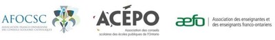 Logos AFOCSC ACPO et AEFO (Groupe CNW/Association des enseignantes et des enseignants franco-ontariens (AEFO))
