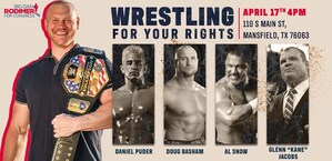 Dan Rodimer Holding "Wrestle for Your Rights" Saturday, Free WWE-Themed Event for Families in TX-06