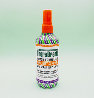 TheraBreath Launches Innovative All-Natural Immunity Support* Oral Spray Supplement