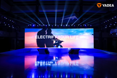 Global leading electric two-wheel vehicle brand, Yadea held a global press conference themed "electrify your life" on April 15.