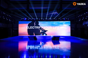 Yadea lance sa marque à l'échelle mondiale pour « électrifier votre vie »