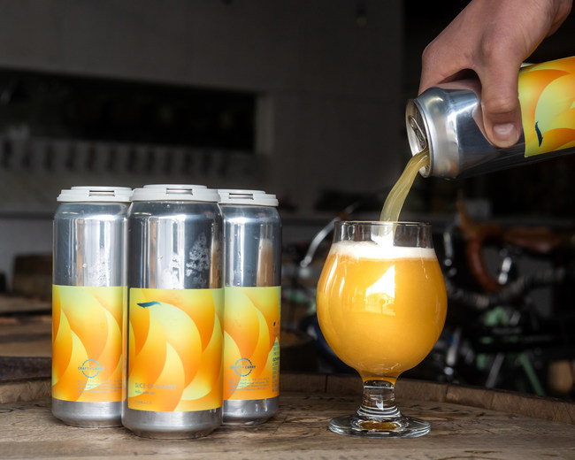 Slice of Sunset- Finback and Craft+Carry collaboration. 6.5% IPA with blood orange, guava and dry hopped with Citra, Mosaic, and Simcoe hops. Available on at Craft+Carry shops