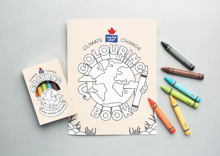 Maple Leaf Celebrates Earth Day with Release of Limited-Edition Climate Change Colouring Kit - Vimarsana News