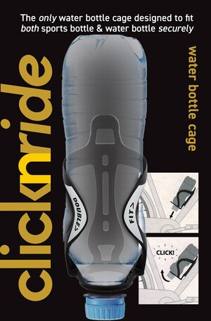 Dual Action Seat Bicycle Shop Brings Popular European-Designed Click 'N Ride Water Bottle Cage to the U.S.