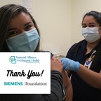 Siemens Foundation Donates $330,000 to National Alliance for Hispanic Health to Support COVID-19 Vaccination Distribution Efforts