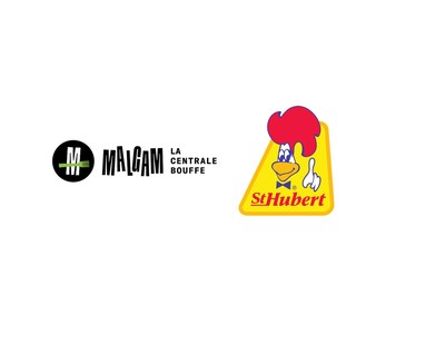 MALGAM and Groupe St-Hubert Logos (CNW Group/Groupe St-Hubert)