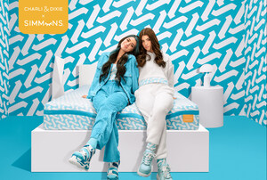 Simmons Teams Up With Social Media Stars Charli and Dixie D'Amelio to Launch Custom-Designed, Special-Edition Mattress