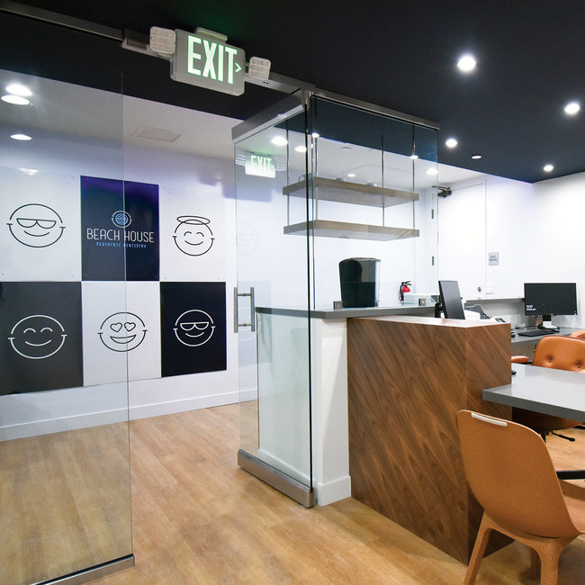 Designwise developed an updated brand, office layout, interior design, architecture, and construction on this dental office in California