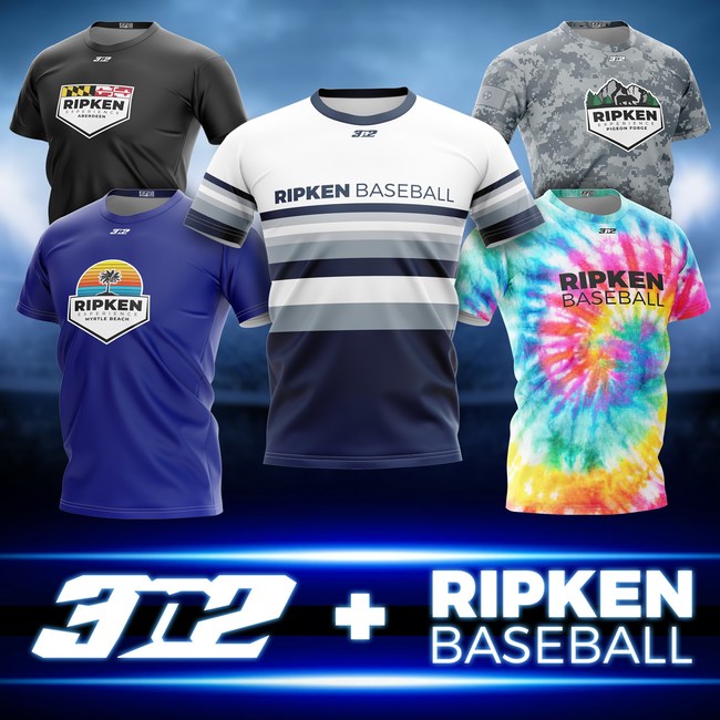 Custom 3N2 uniforms and apparel for Ripken Baseball and The Ripken Experience