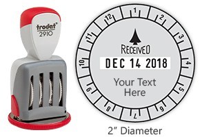 Rubber Stamp Champ offers top quality, customizable time and date stamps at discount prices.