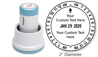 Create thousands of perfect impressions with Xstamper time and date stamps from Rubber Stamp Champ.