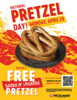 Getting Back to Normal with National Pretzel Day 2021! Pretzelmaker® is Offering Customers One FREE Pretzel on April 26
