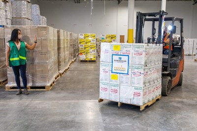 To date, Norwegian Cruise Line has donated more than 800,000 pounds of food to Feeding South Florida which helped reach thousands of families.