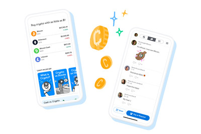 Customers can now buy, hold and sell cryptocurrency directly within the Venmo app with as little as <money>$1.</money>