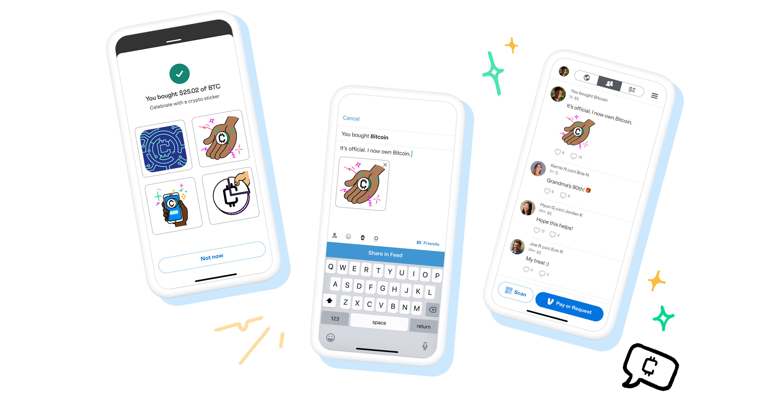 can you send crypto from venmo to another wallet