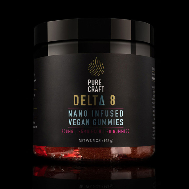 Pure Craft CBD Launches Vegan, Nano-Infused Delta-8 Gummies