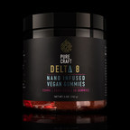 Pure Craft CBD Launches Vegan, Nano-Infused Delta-8 THC Gummies