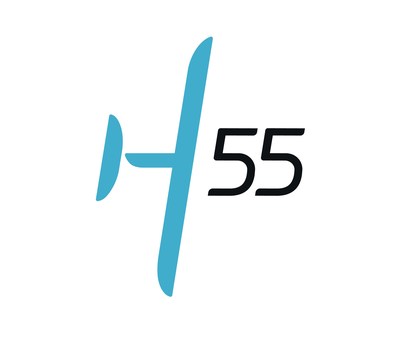 H55 logo. 