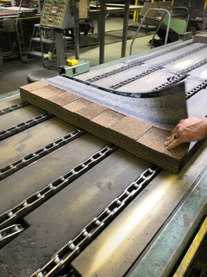 GAF Manufactures Industry's First Asphalt Shingles Containing Recycled Waste Shingles