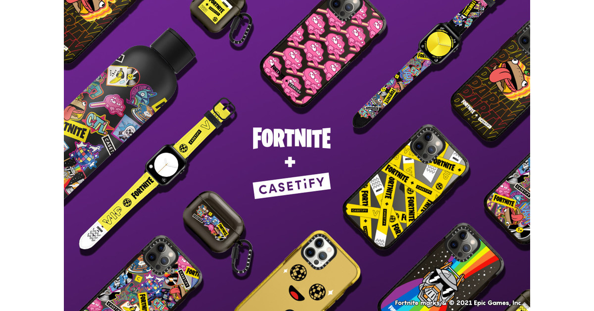 CASETiFY and epic gaming partner are launching the Fortnite Tech Accessory collection