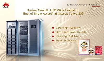 Huawei SmartLi UPS Wins Finalist in “Best of Show Award”