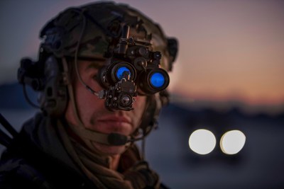 Elbit Systems of Americas Squad Binocular Night Vision Goggle for the U.S. Marine Corps.