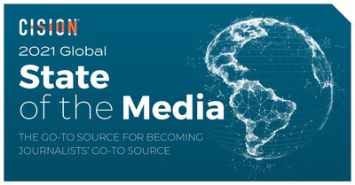 Cision surveyed over 2,700 journalists from all over the world for the 12th annual State of the Media Report. The report gives an insider look at the evolving media landscape, the challenges journalists face, and how PR pros can gain better coverage. (PRNewsfoto/Cision)