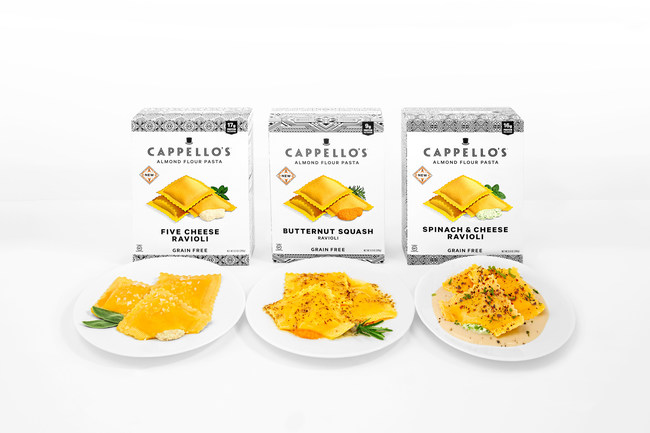 Cappello's reinvigorates the dated ravioli category with the introduction of the world's first grain-free offering