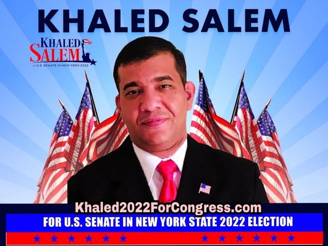 Khaled Salem for U.S.Senate 2022 Election