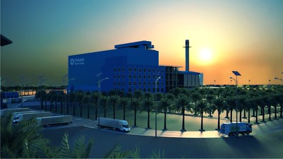 The Sharjah Waste to Energy facility (CNW Group/Schneider Electric Canada Inc.)