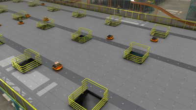 ResinDek® Flooring Panels - The solution for AMR and AGV traffic