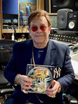 Royal Mint and Elton John announce charity auction - celebrating the artist's greatest hits