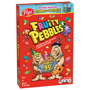 PEBBLES™ Cereal Unveils Limited-Edition Commemorative Box in Honor of Its 50th Birthday