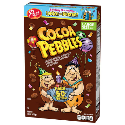 Cocoa PEBBLES Commemorative Birthday Box