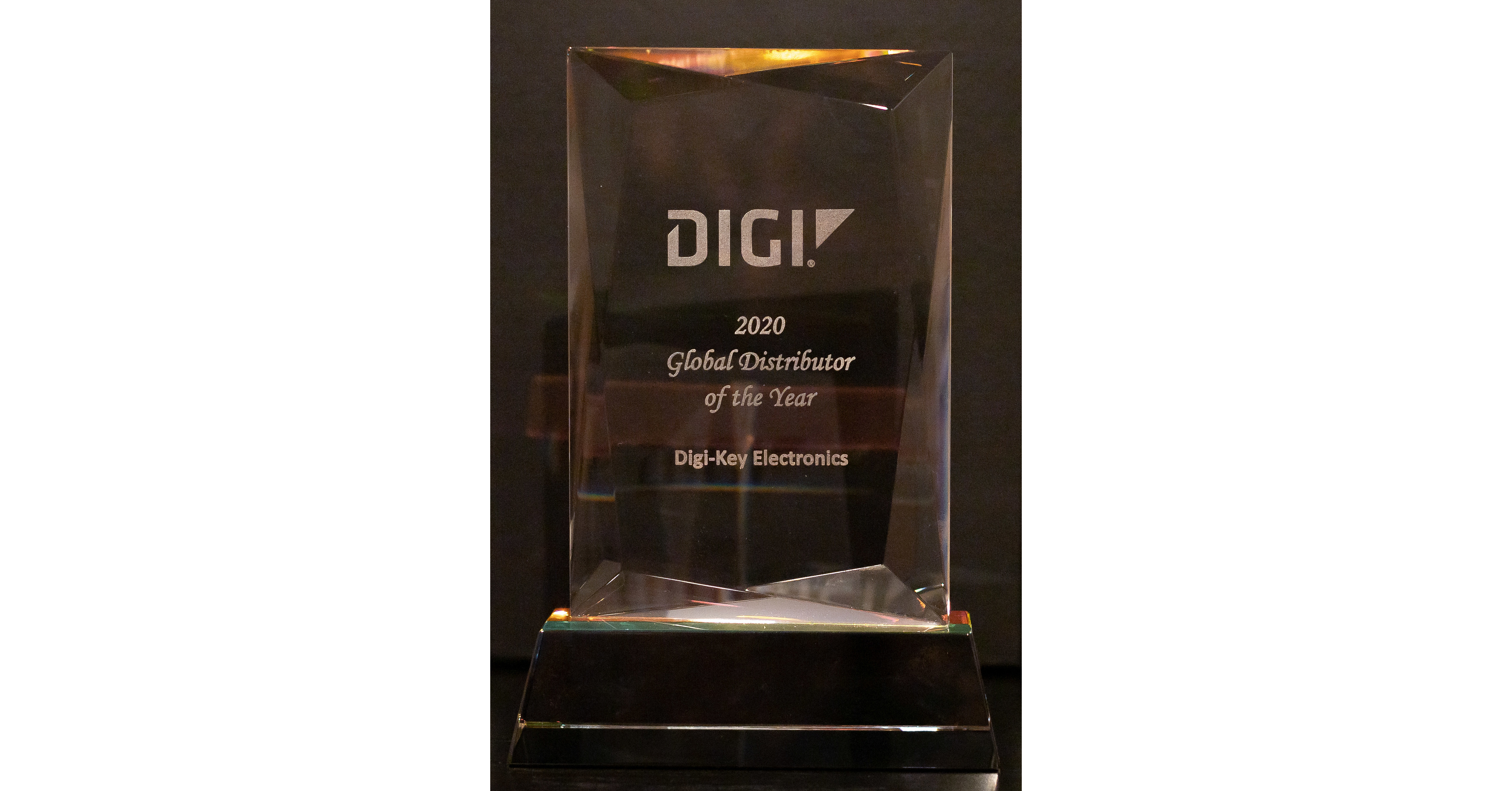 DigiKey Electronics Named Global Distributor of the Year by Digi International for Fourth Year