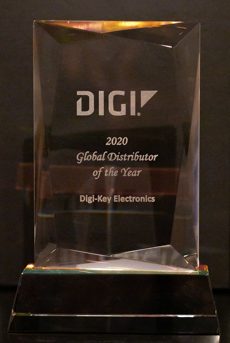 Digi-Key Electronics Named Global Distributor of the Year by Digi International for Fourth Year in a Row - Vimarsana News