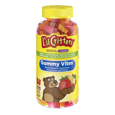 L’il Critters Gummy VitesBouteille de 275 multivitamines (Groupe CNW/Santé Canada)