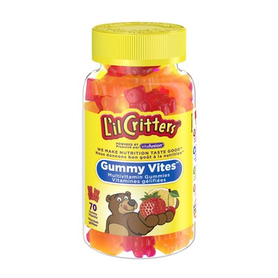 L'il Critters Gummy Vites 
Bouteille de 70 multivitamines (Groupe CNW/Sant Canada)