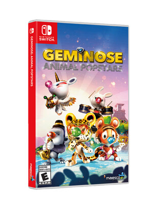 Geminose: Animal Popstars for Nintendo Switch™ Take the Global Stage on May 18th