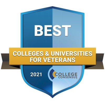 College Consensus Best Colleges & Universities for Veterans 2021