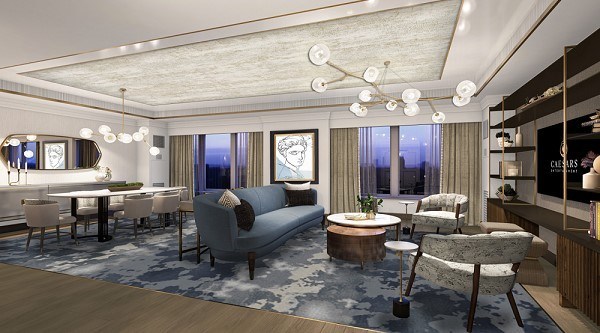 First phase of $170 million in guestroom and suite upgrades at Harrah’s Resort Atlantic City and Caesars Atlantic City will debut Summer 2021