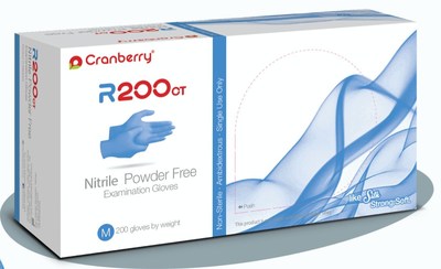 Cranberry Chemo Exam Nitrile Glove R200CT