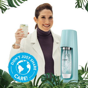 In Honor of Earth Day, SodaStream Announces Ambitious Sustainable Goals Through Environmental Campaign "Don't Just Share, Care" With Social Media Specialist Randi Zuckerberg