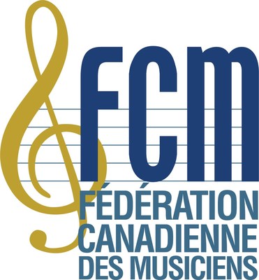 Logo Fdration canadienne des musiciens (FCM) (Groupe CNW/Fdration canadienne des musiciens (FCM))