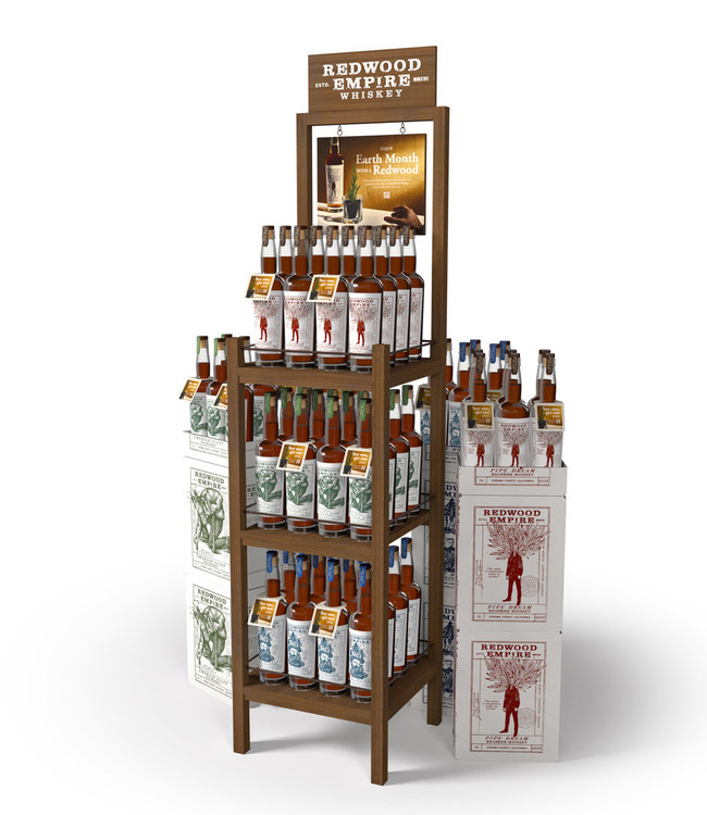Redwood Empire's Retail Display, designed by Affinity Creative Group